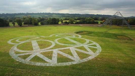 Radiohead at Glastonbury 2017 - Backdrop
