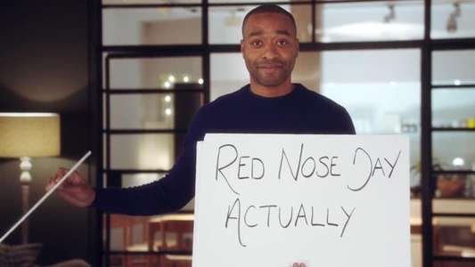 Red Nose Day Actually - Backdrop