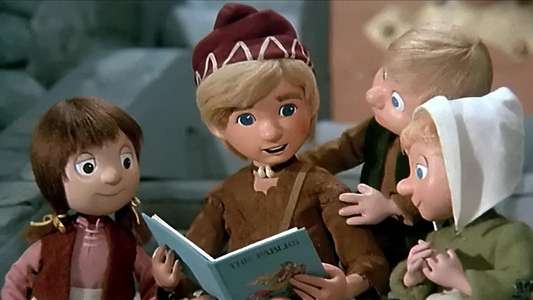 The Life & Adventures of Santa Claus - Backdrop