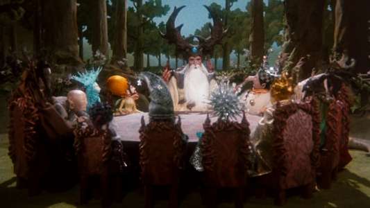 The Life & Adventures of Santa Claus - Backdrop