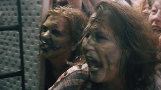 Attack Of The Southern Fried Zombies - Backdrop