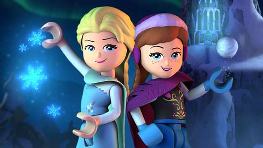 LEGO Frozen: Northern Lights - Backdrop