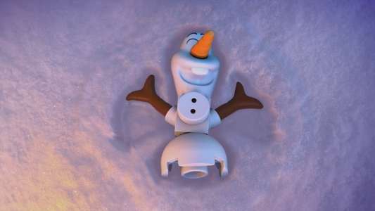 LEGO Frozen: Northern Lights - Backdrop
