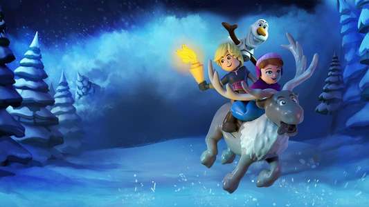 LEGO Frozen: Northern Lights - Backdrop