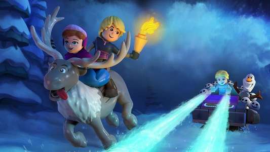 LEGO Frozen: Northern Lights - Backdrop