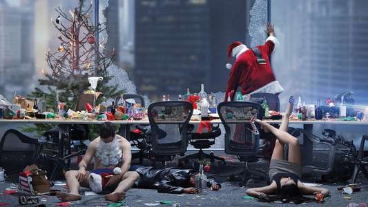 Office Christmas Party - Backdrop