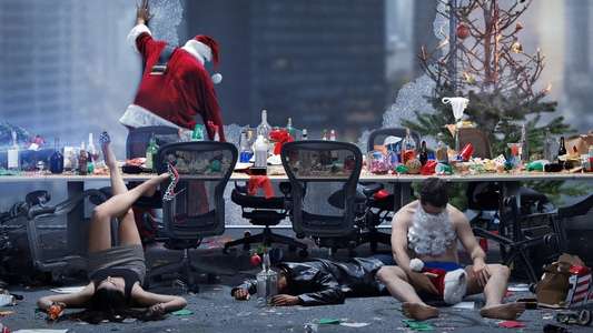 Office Christmas Party - Backdrop