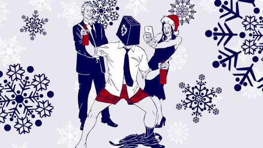 Office Christmas Party - Backdrop
