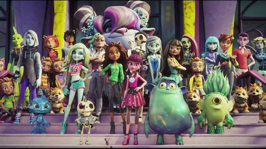 Monster High: Electrified - Backdrop
