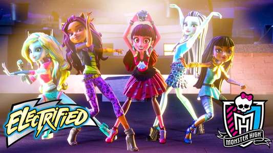 Monster High: Electrified - Backdrop