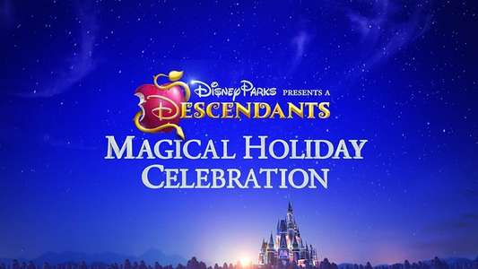 Disney Parks Presents: A Descendants Magical Holiday Celebration - Backdrop