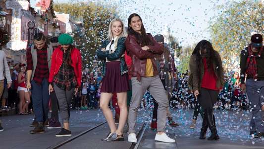 Disney Parks Presents: A Descendants Magical Holiday Celebration - Backdrop