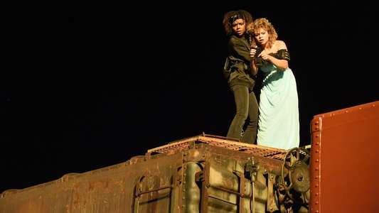 Deidra & Laney Rob a Train - Backdrop