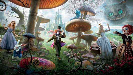 Alice in Wonderland - Backdrops