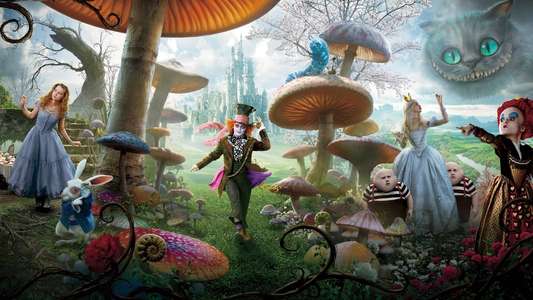 Alice in Wonderland - Backdrops
