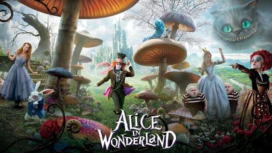 Alice in Wonderland - Backdrops