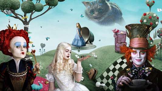 Alice in Wonderland - Backdrops