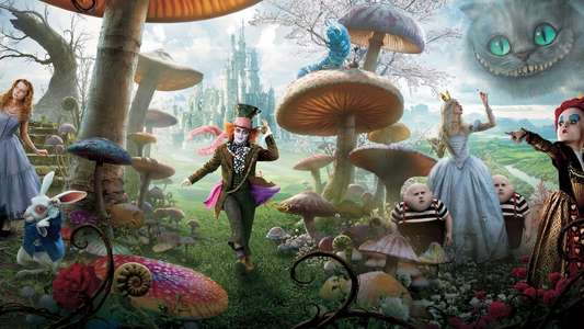 Alice in Wonderland - Backdrops