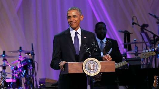 BET Presents Love & Happiness: An Obama Celebration - Backdrop