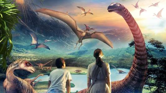 Dinosaur Island - Backdrop