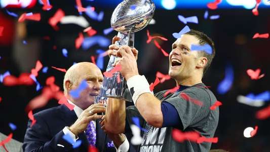 Super Bowl LI Champions New England Patriots - Backdrop