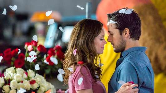 A Rose for Christmas - Backdrop