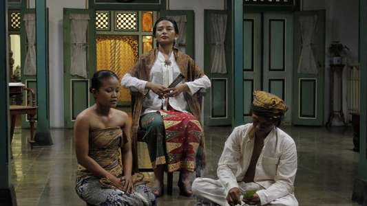 A Woman from Java - Backdrop