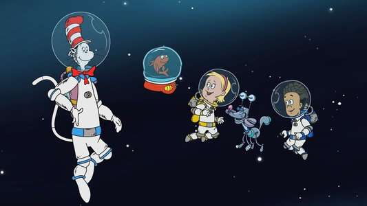 The Cat In The Hat Knows A Lot About Space! - Backdrop