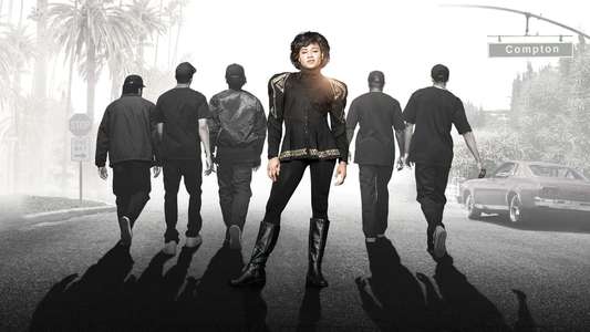 Surviving Compton: Dre  Suge and Michel'le - Backdrop
