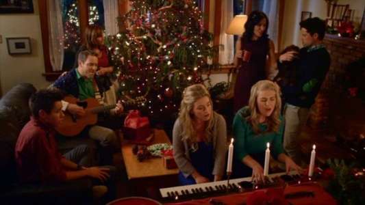 Coming Home for Christmas - Backdrop