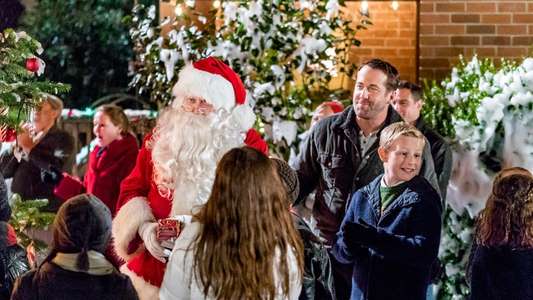 Finding Father Christmas - Backdrop