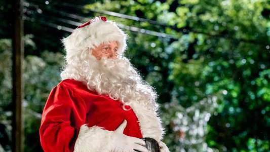 Finding Father Christmas - Backdrop