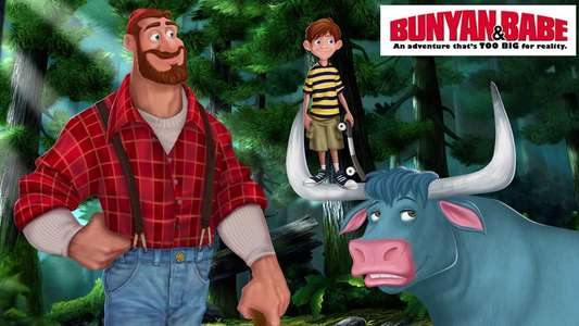Bunyan and Babe - Backdrop