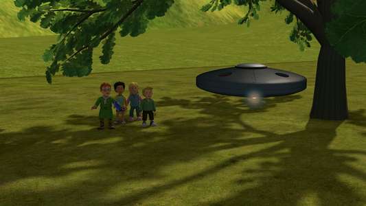 Fireman Sam: Alien Alert! - Backdrop