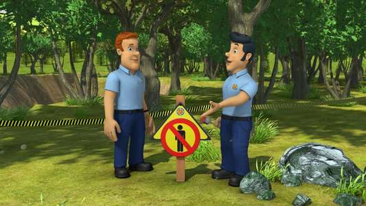 Fireman Sam: Alien Alert! - Backdrop