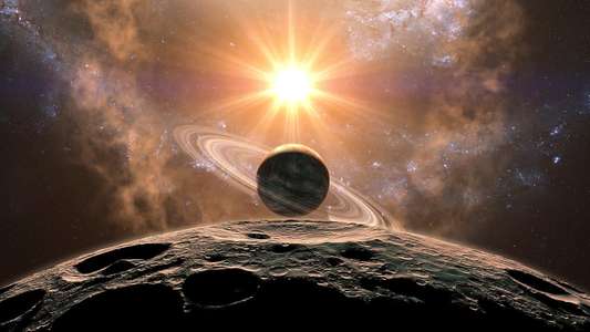 Birth Of The Solar System - Backdrop
