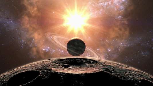 Birth Of The Solar System - Backdrop