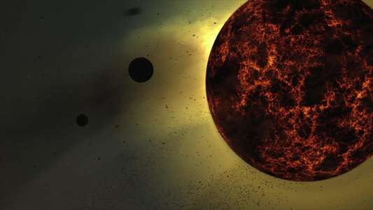 Birth Of The Solar System - Backdrop
