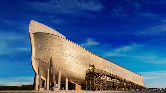 The Building of the Ark Encounter - Backdrop