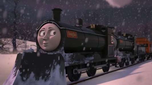 Thomas & Friends: Tinsel on the Tracks - Backdrop
