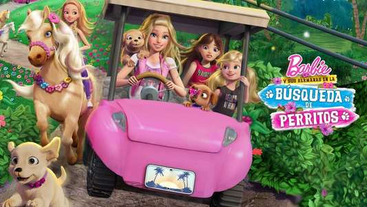 Barbie & Her Sisters in a Puppy Chase - Backdrop
