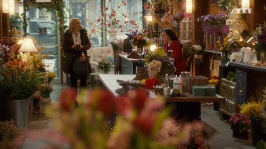 Flower Shop Mystery: Dearly Depotted - Backdrop