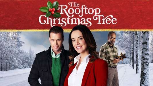 The Rooftop Christmas Tree - Backdrop