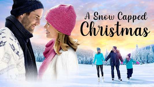 A Snow Capped Christmas - Backdrop