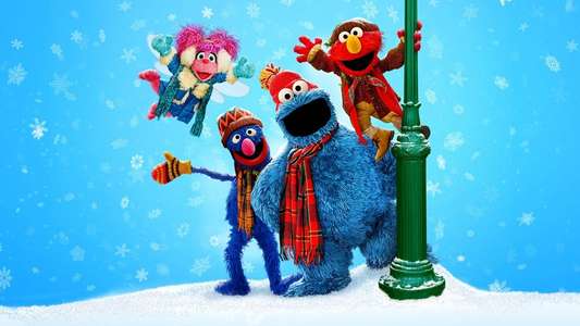 Once Upon a Sesame Street Christmas - Backdrop