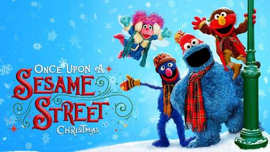 Once Upon a Sesame Street Christmas - Backdrop