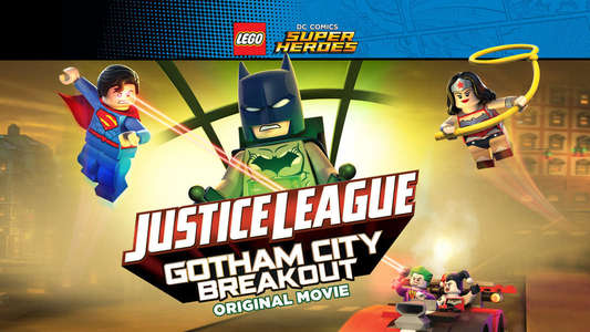LEGO DC Comics Super Heroes: Justice League - Gotham City Breakout - Backdrop