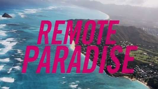 Remote Paradise - Backdrop