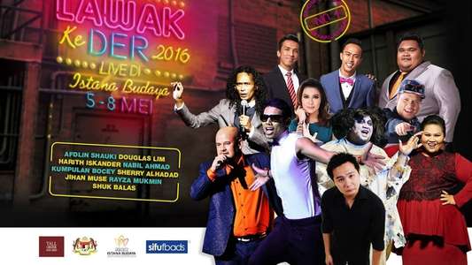 Lawak Ke Der 2016 - Backdrop