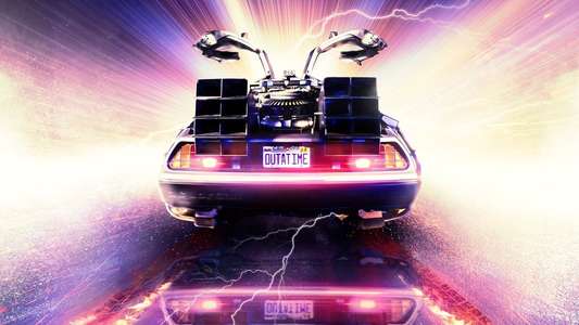 OUTATIME: Saving the DeLorean Time Machine - Backdrop